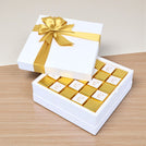"I love you" gold designed premium chocolate one layer hard box