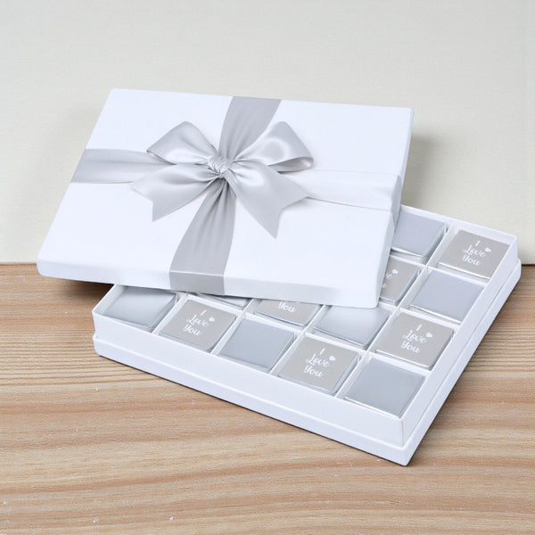 "I love you" classic 20-piece premium chocolate hard box