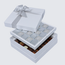 "I love you" classic 2-layer premium chocolate hard box