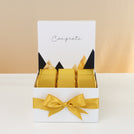 Congrats geometric designed premium chocolate small hamper