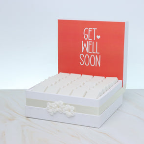 Get well soon flower decorated premiu...