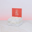 Get well soon flower decorated premium chocolate small hamper