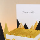 Congrats geometric designed chocolate extra large hamper