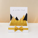 "A little treat" modern geometric designed premium chocolate large hamper