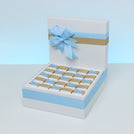 Baby boy rocking horse decorated chocolate large hamper