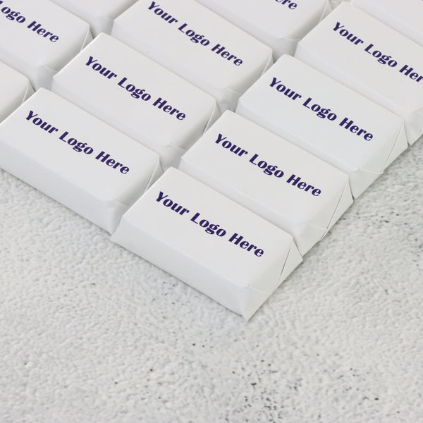 Corporate branded rectangular loose premium chocolate