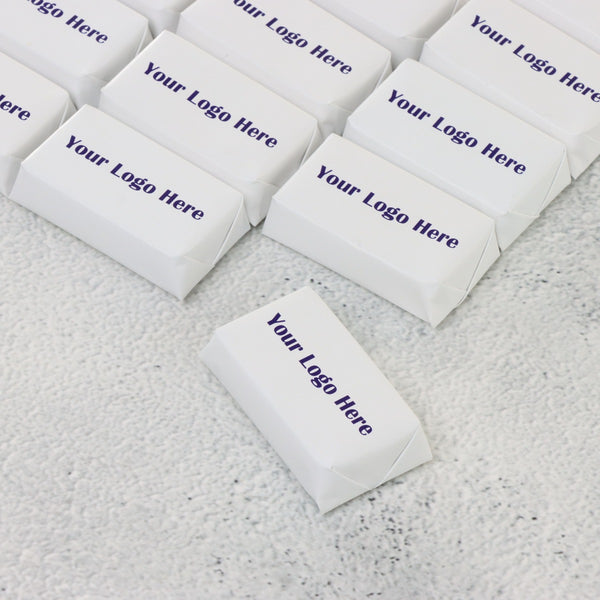 Corporate branded rectangular loose premium chocolate