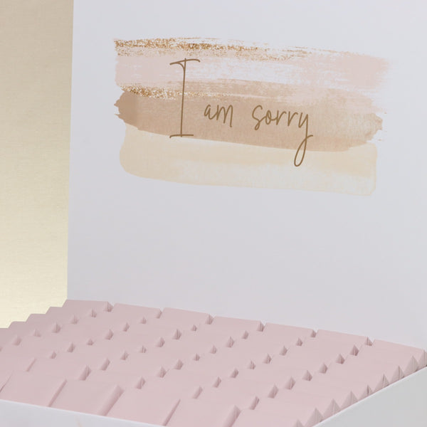 I'm sorry stain designed chocolate extra large hamper