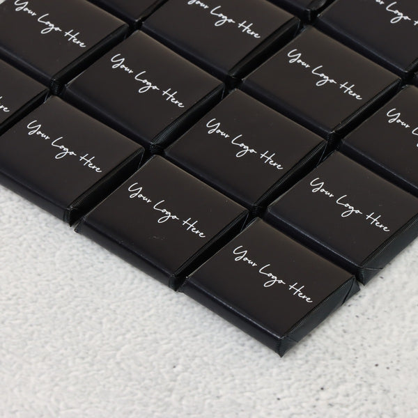 Corporate branded thin loose premium chocolate