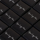 Corporate branded thin loose premium chocolate