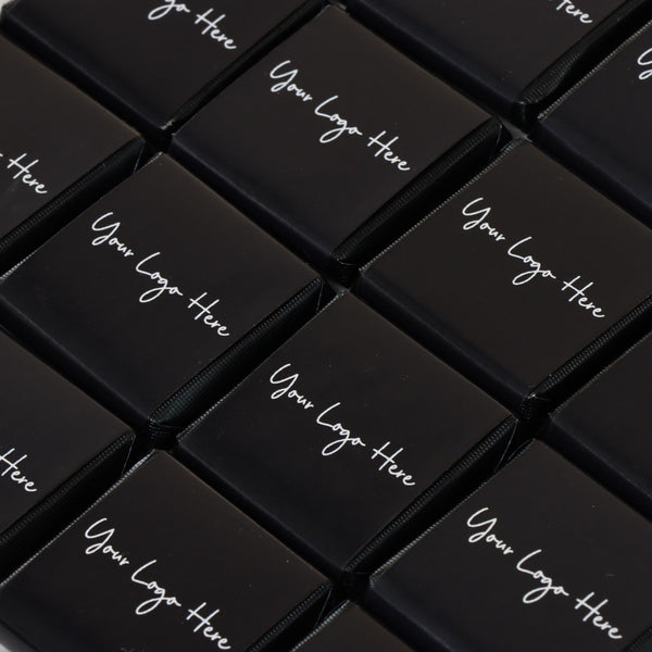 Corporate branded thin loose premium chocolate