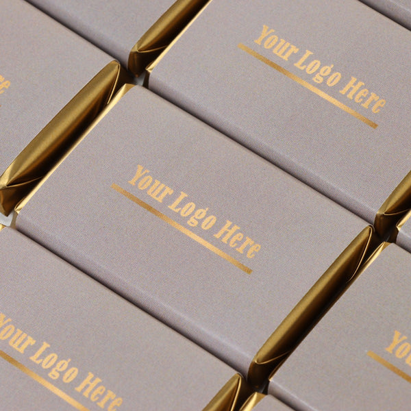 Corporate branded gradient design logo loose premium chocolate