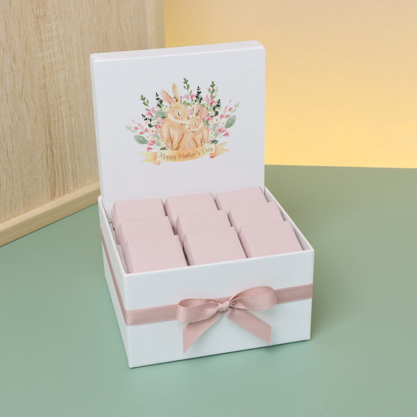 Mother's day rabbit designed chocolate small hamper