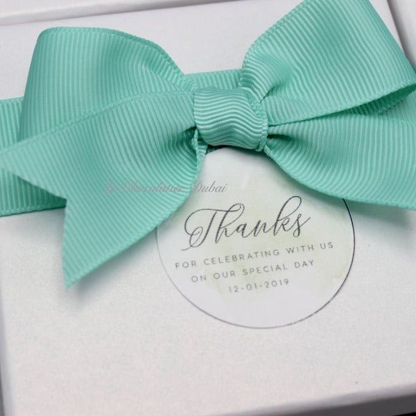 Set of 20 Wedding chocolate hard box