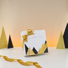 A little treat geometric designed premium chocolate one layer hard box