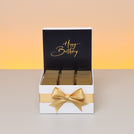 "Happy birthday" text designed premium chocolate small hamper