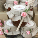 Rustic honey jar giveaway