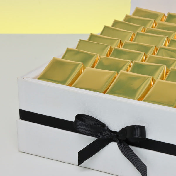 "Brighten your day" sun streak designed premium chocolate large hamper