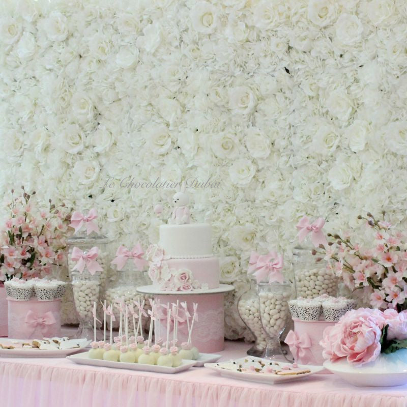 FLOWER & RABBIT THEME DESSERT TABLE