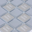 Best wishes silver classic designed 9P premium chocolate hard box