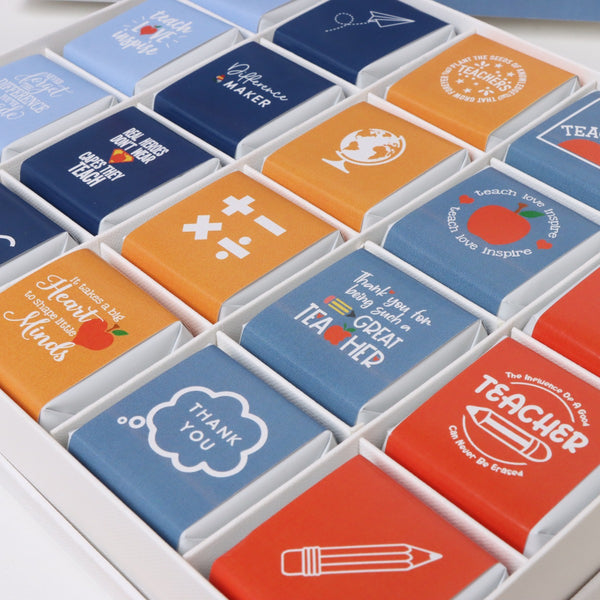 Teacher's appreciation " thank you 20-piece premium chocolate hard box