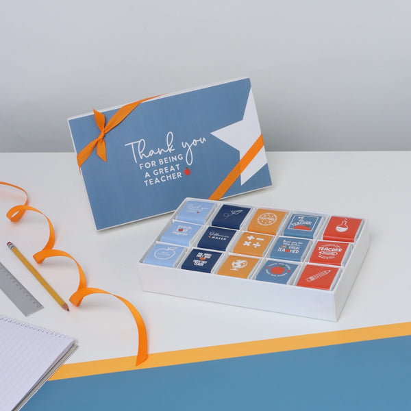 Teacher's appreciation " thank you 15-piece premium chocolate hard box