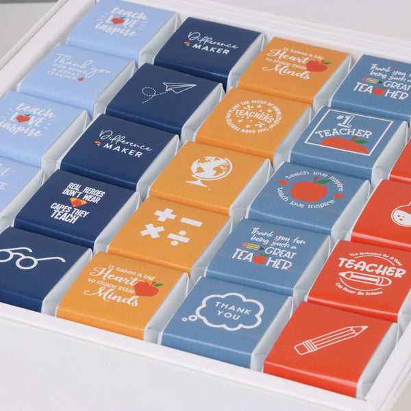 Teacher's appreciation " thank you 25-piece premium chocolate hard box