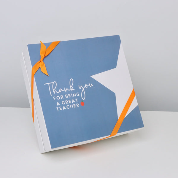 Teacher's appreciation " thank you 2-layer premium chocolate hard box