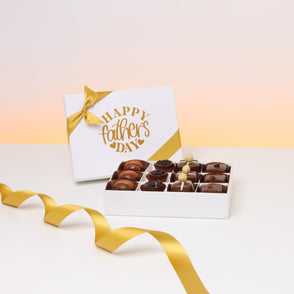 Father's day minimalist designed choc...