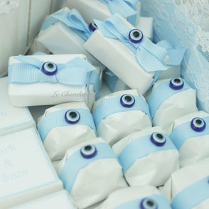 Baby boy evil eye decorated loose cho...