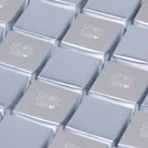 Get well soon silver classic 2-layer premium chocolate hard box