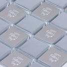 Happy father's day classic silver designed chocolate hard box