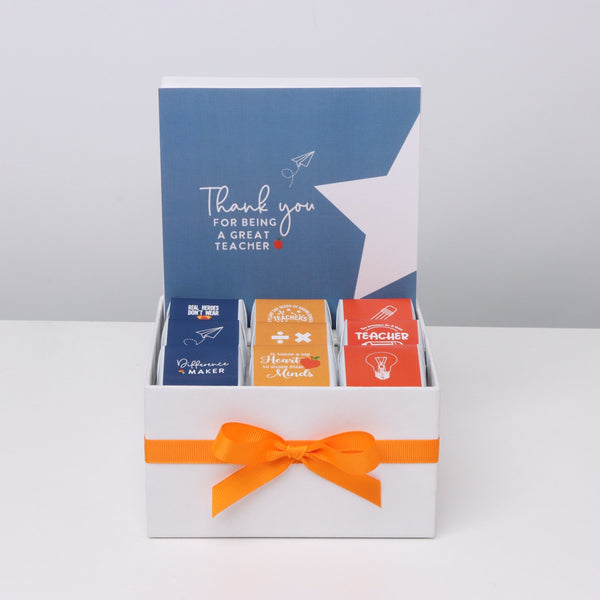 Teacher's appreciation " thank you premium chocolate small hamper