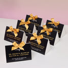 Set of 20 graduation designed personalized premium chocolate triangle soft box