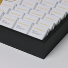 Corporate customized premium chocolate medium leather tray