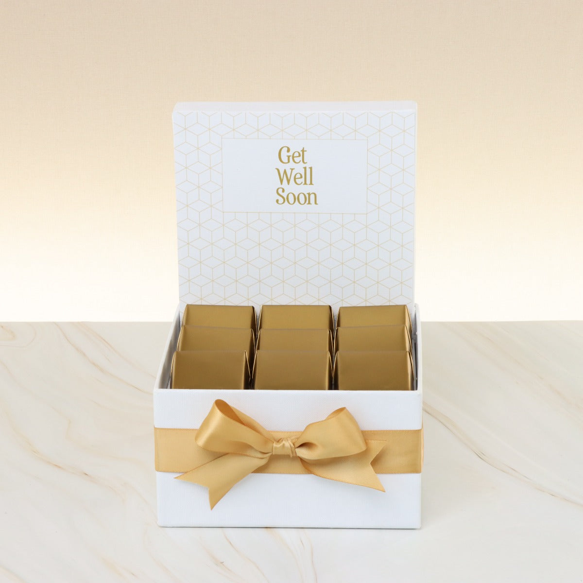 Get well soon classic designed chocolate small hamper