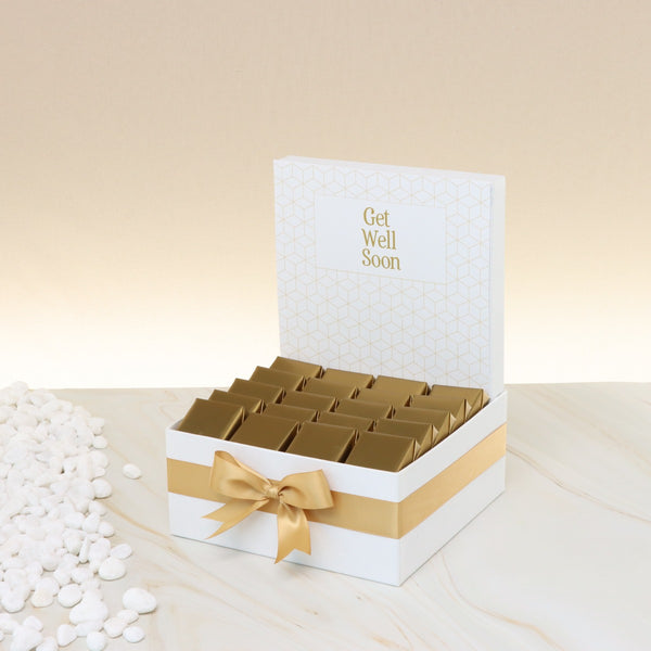 Get well soon classic designed chocolate medium hamper