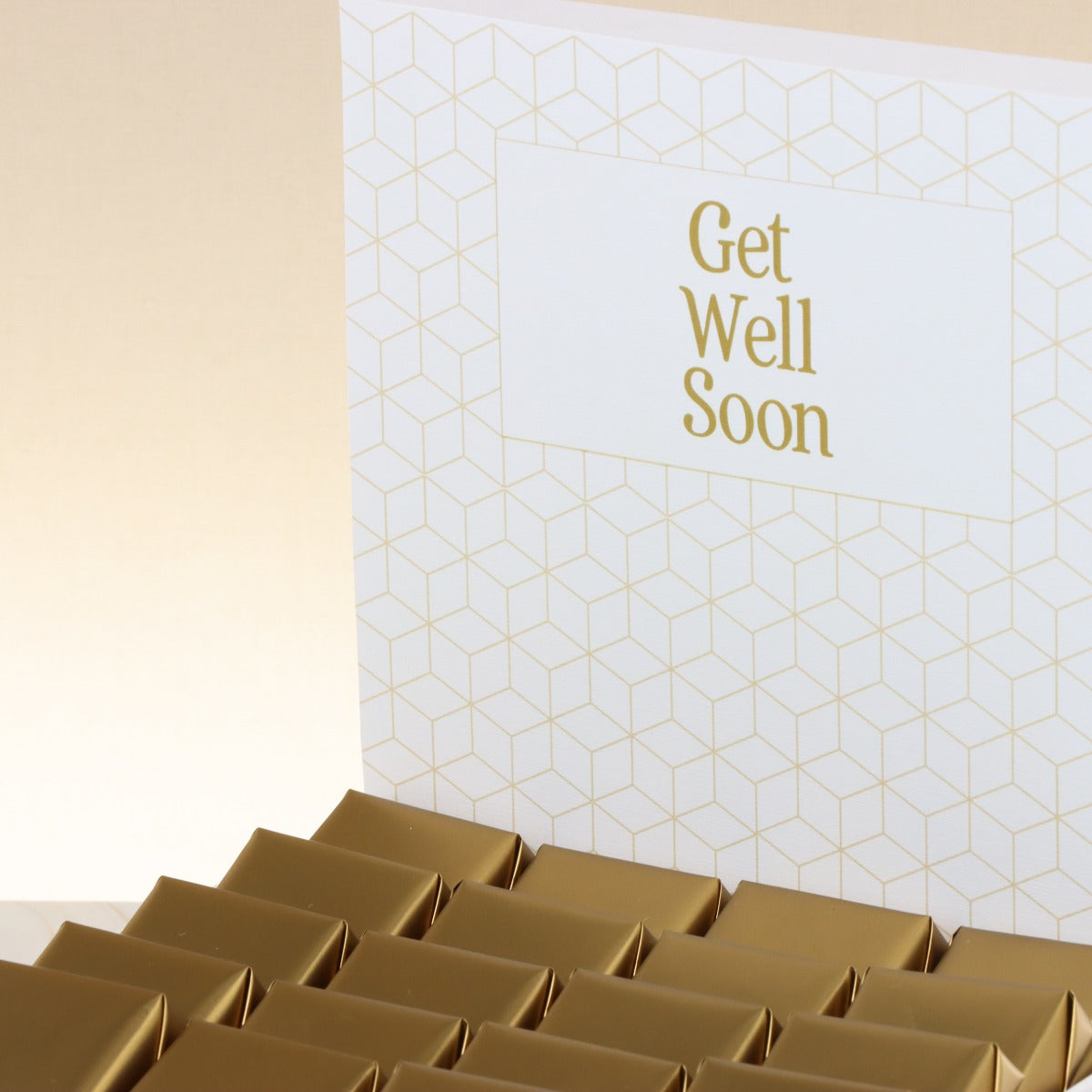 Get well soon classic designed chocolate medium hamper