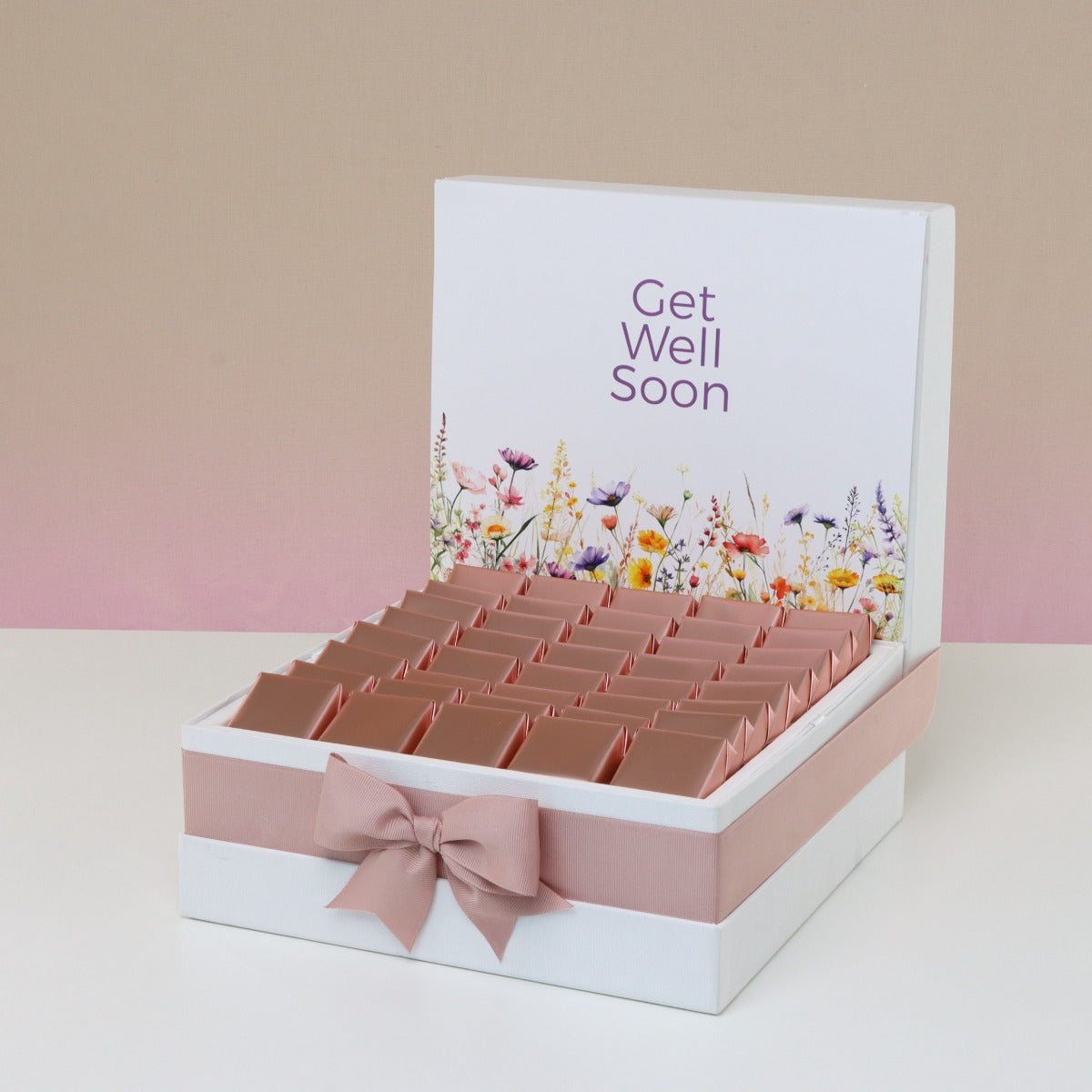 Get well soon floral designed premium chocolate large hamper