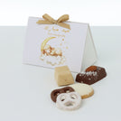 Set of 20 Eid crescent sheep designed chocolate & sweets triangle box