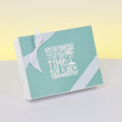 Retirement designed 12- piece premium chocolate hard box