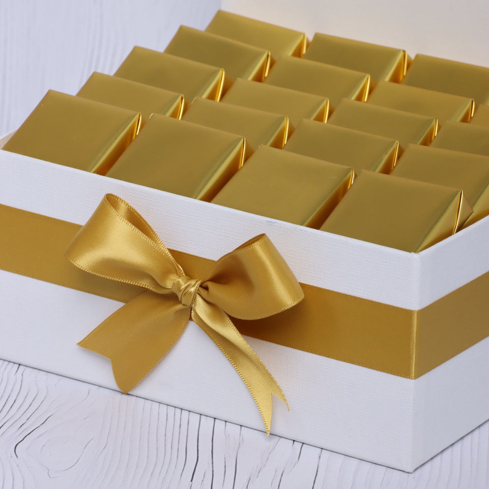 "Thank you" sun streak designed premium chocolate medium hamper