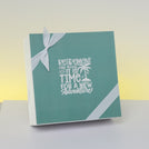 Retirement designed premium chocolate one layer hard box