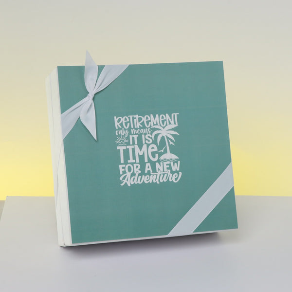 Retirement designed 2-layer premium chocolate hard box