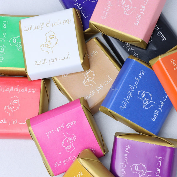 "Emirati women's day" designed premium loose chocolate