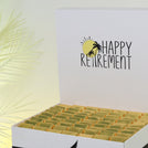 "Happy retirement" designed premium chocolate extra large hamper