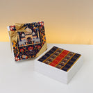 Happy diwali majestic elephant designed premium chocolate one layer hard box