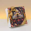 Happy diwali majestic elephant designed premium chocolate 2-layer hard box