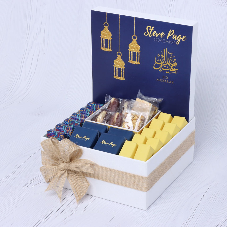 Corporate customized chocolate & sweets medium hamper