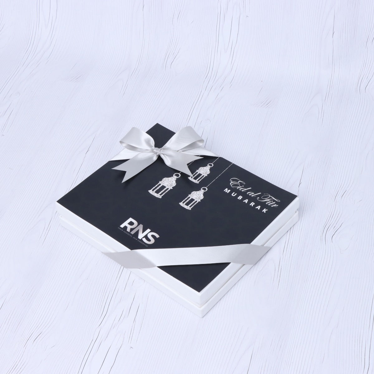 Set of 3 Corporate branded premium chocolate hard box with designed top card.